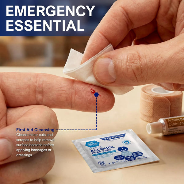 Sterile Alcohol Prep Wipes